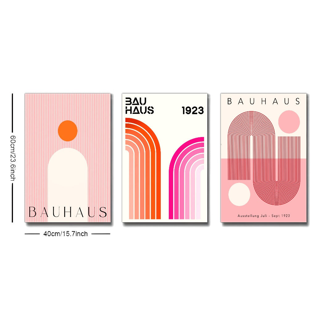 Bauhaus 1919 Canvas Art Set