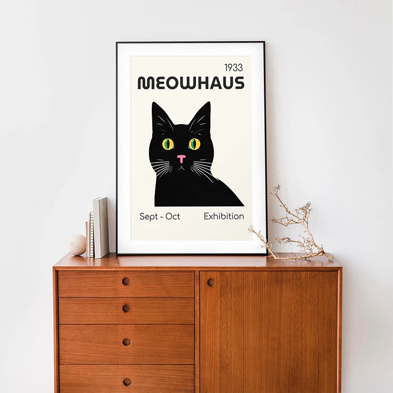 Bauhaus Chair Abstract Poster