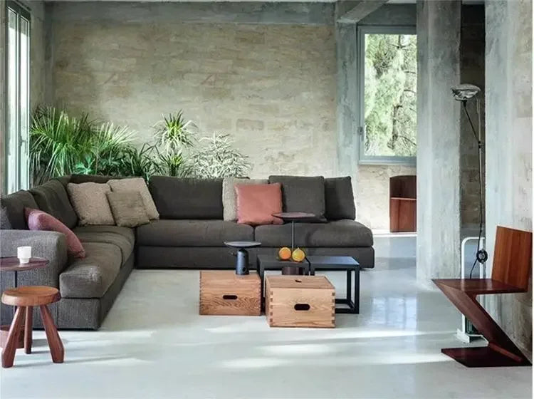 Nordic Z-Shaped Wood Chair