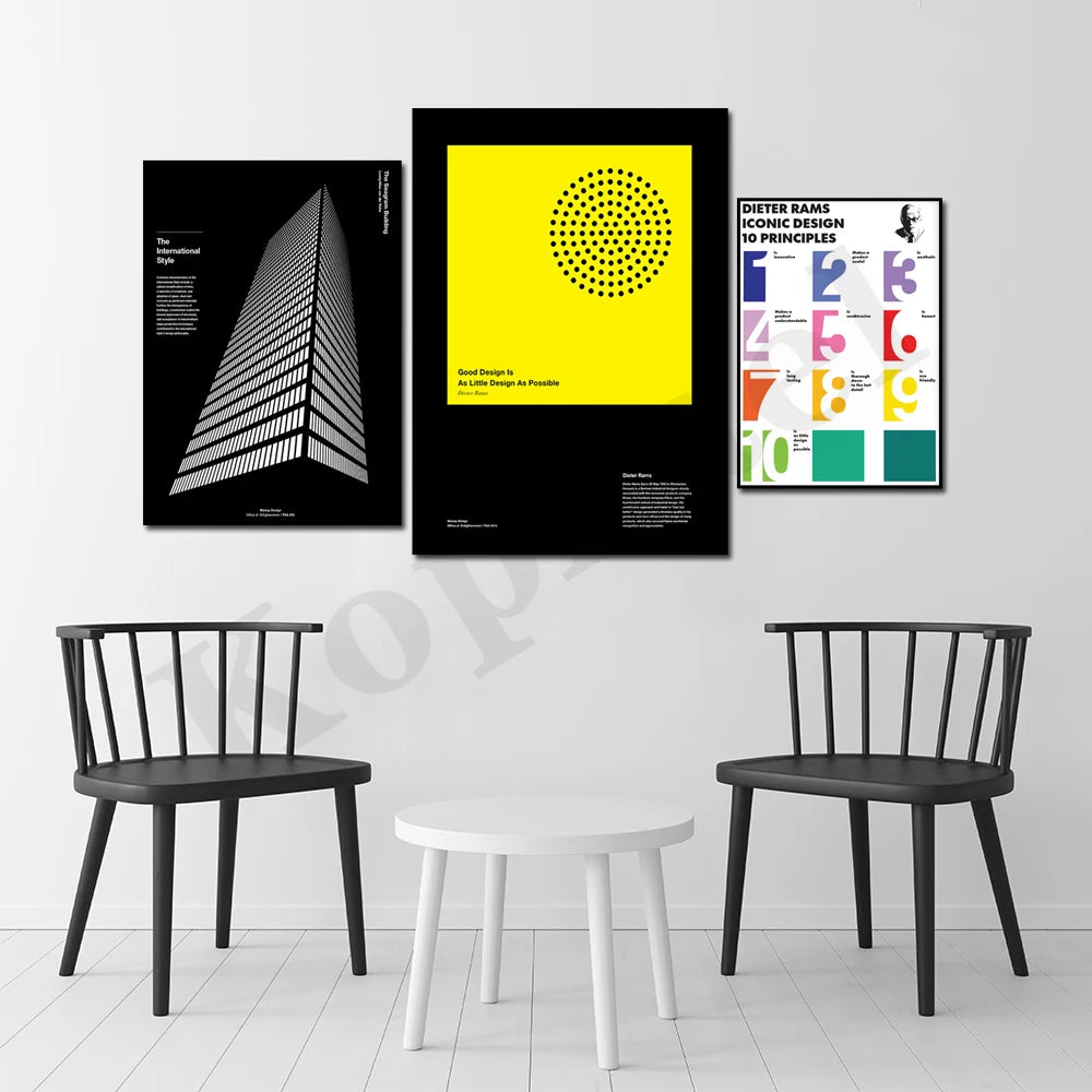 Bauhaus Principles Wall Art