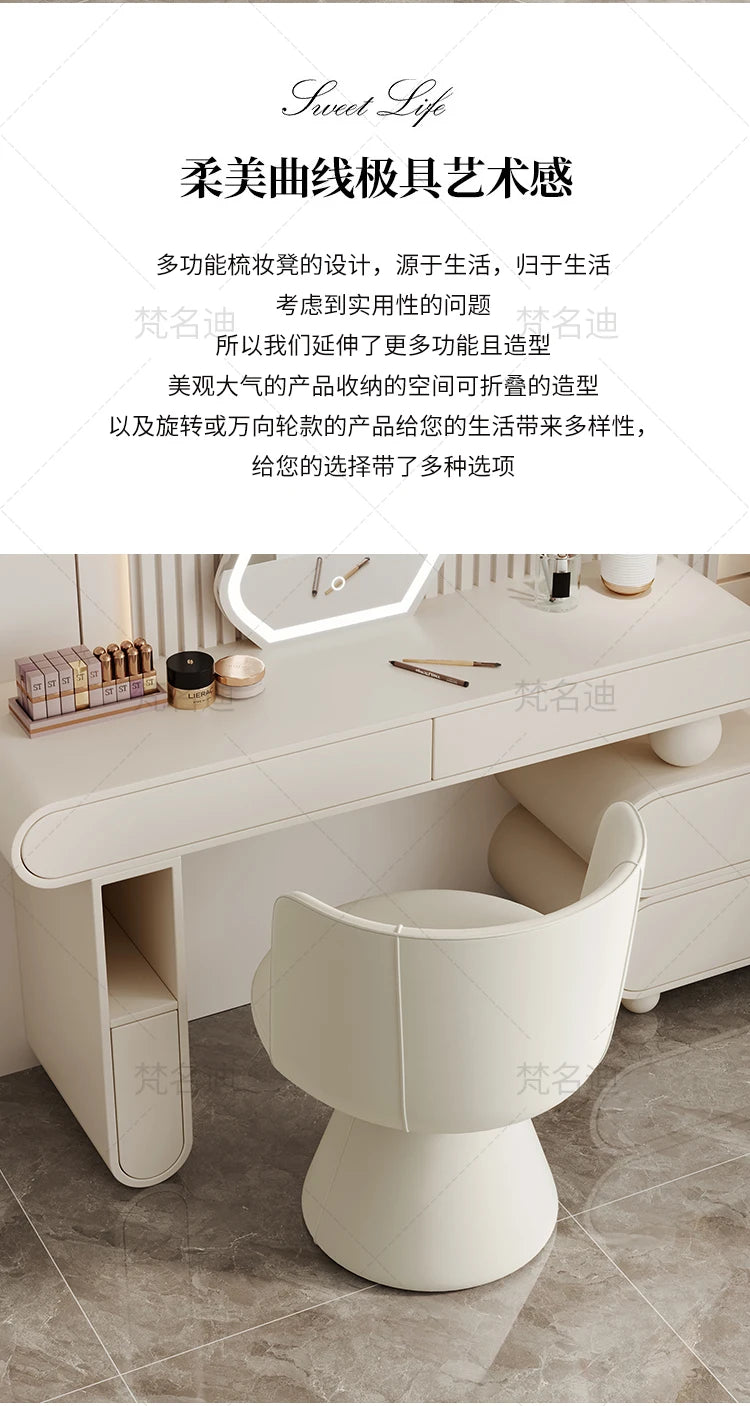 Nordic Luxury Makeup Chair