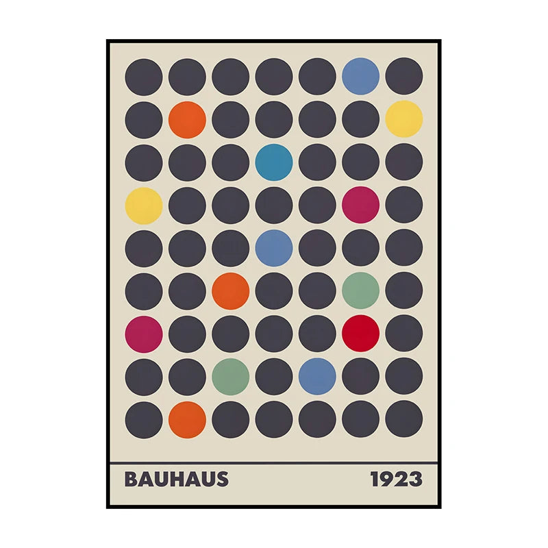 Bauhaus Chair Abstract Poster