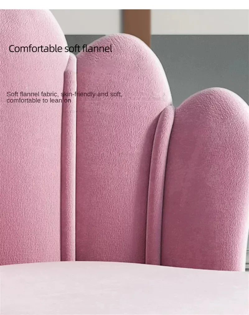 Nordic Fabric Backrest Chair