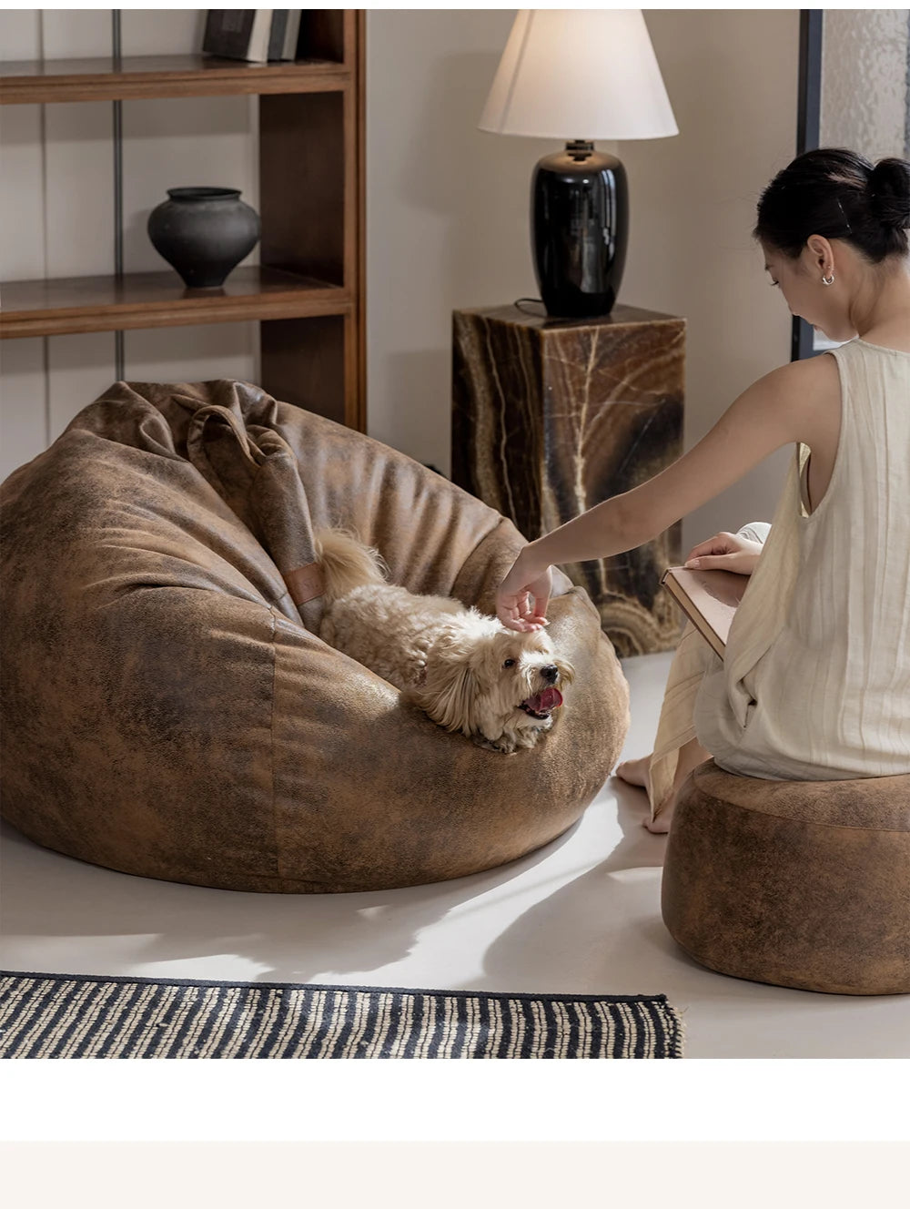 European Designer Bean Bag Sofa
