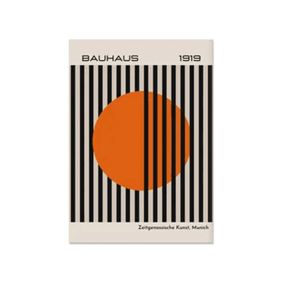 Bauhaus Geometric Wall Art