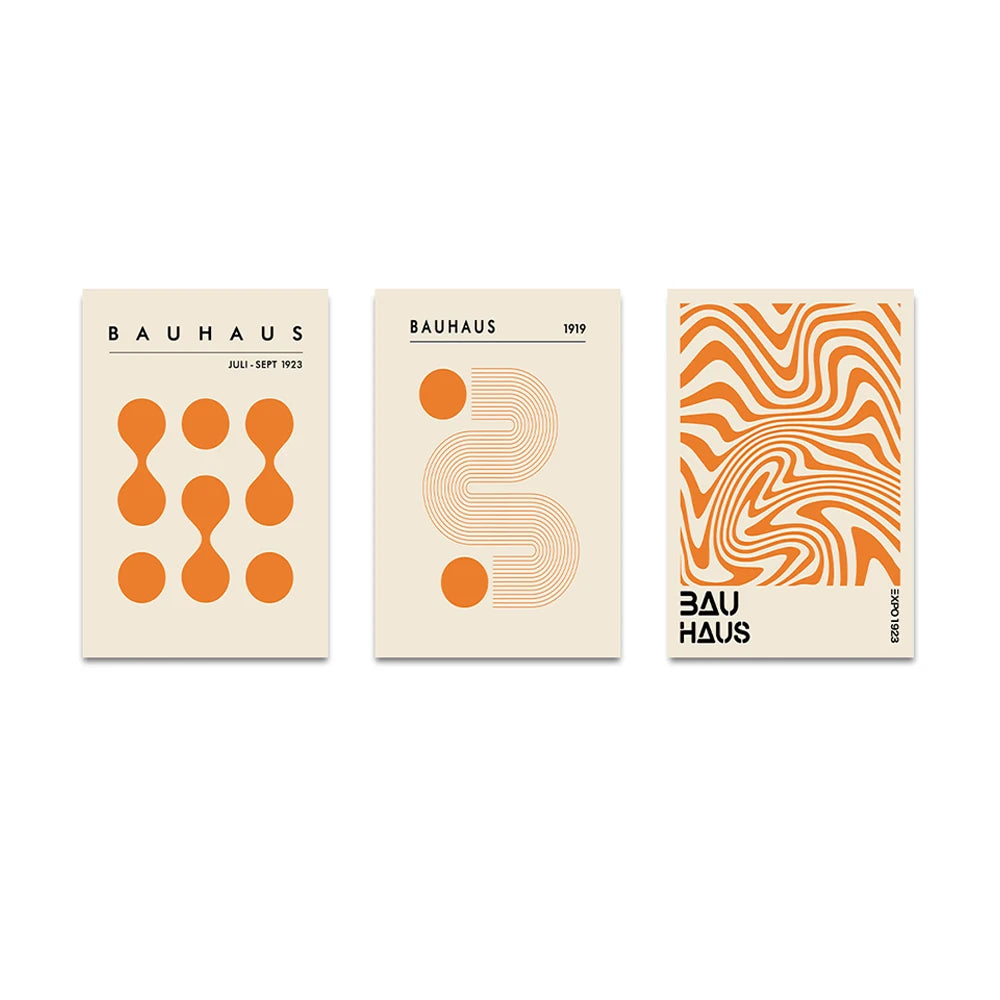 Bauhaus Art Print Canvas