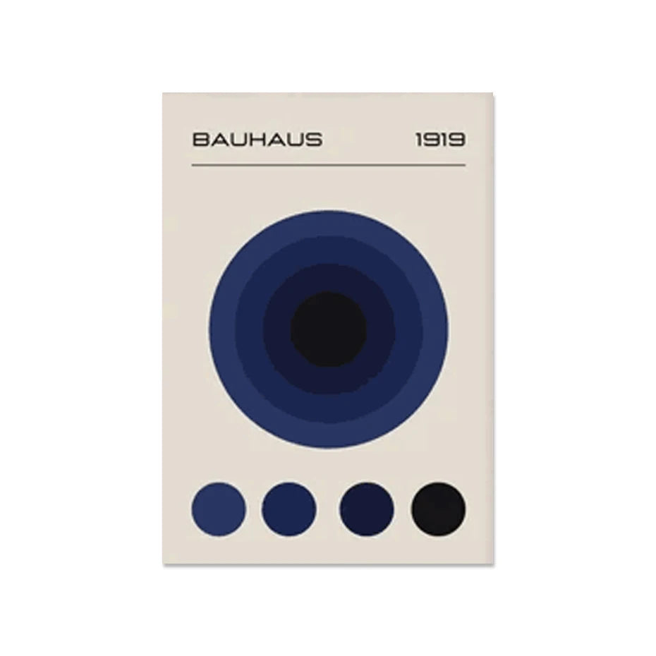 Bauhaus Geometric Wall Art