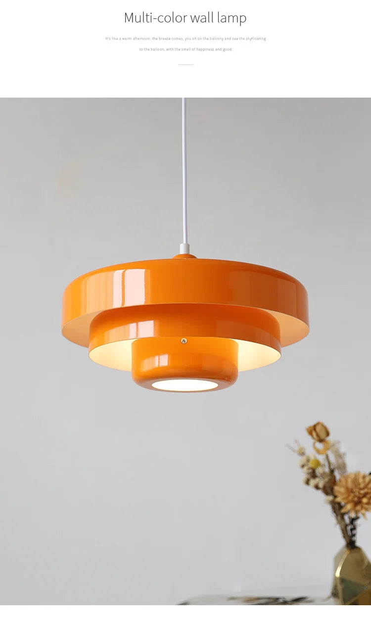 Medieval Retro Orange Pendant Lamp