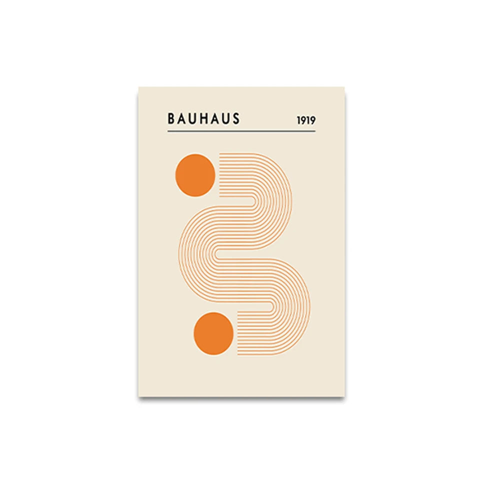 Bauhaus Art Print Canvas