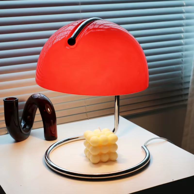 Joylove Bauhaus Retro Glass Table Lamp - Stylish Nordic Bedside & Porch Decor for a Cozy Atmosphere