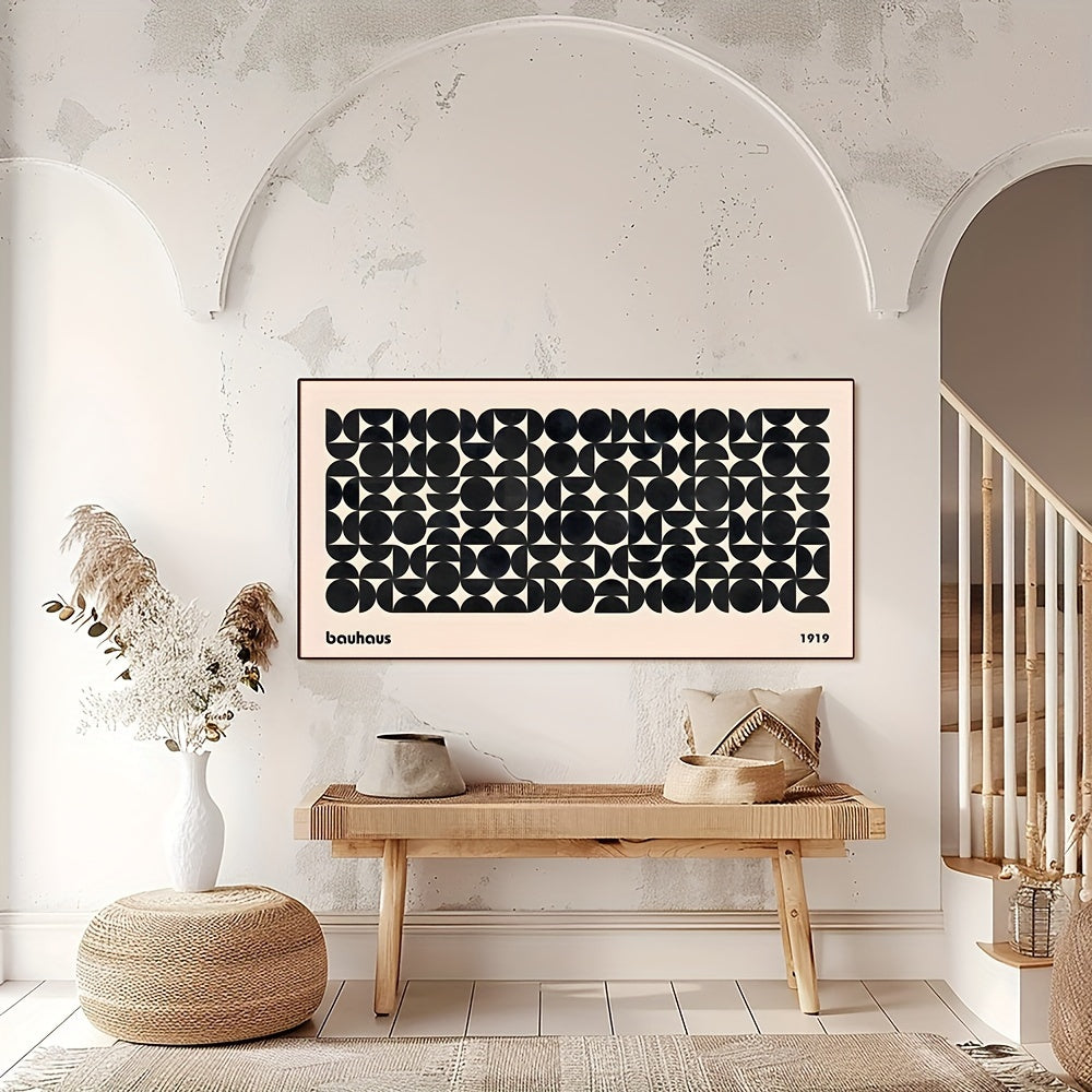 Bauhaus-Inspired Canvas Art