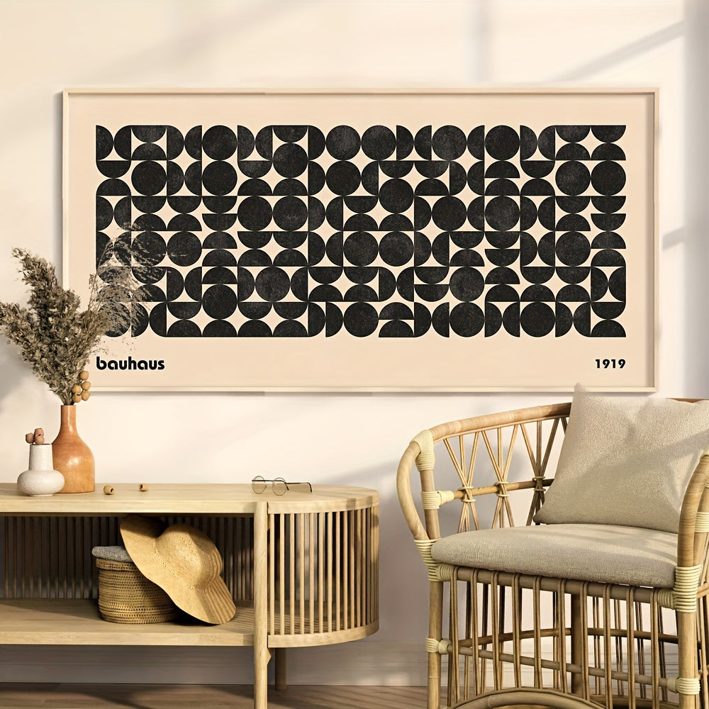 Bauhaus-Inspired Canvas Art