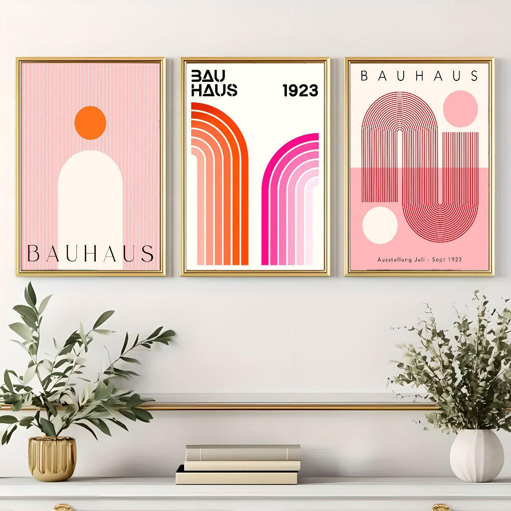 Bauhaus 1919 Canvas Art Set