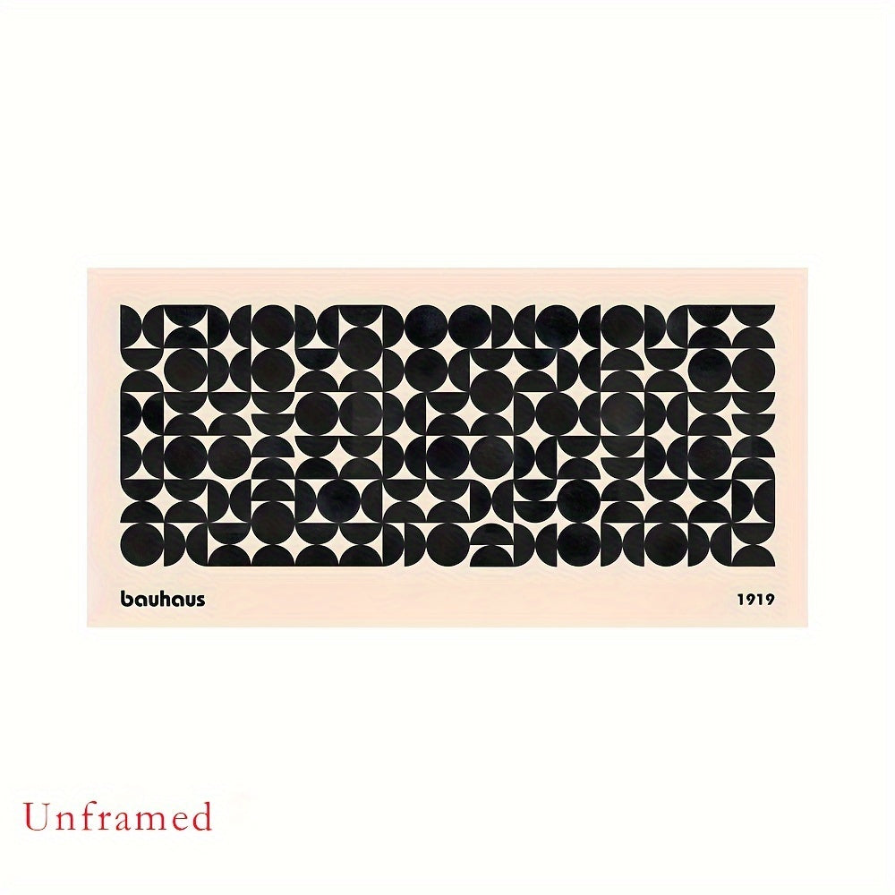 Bauhaus-Inspired Canvas Art