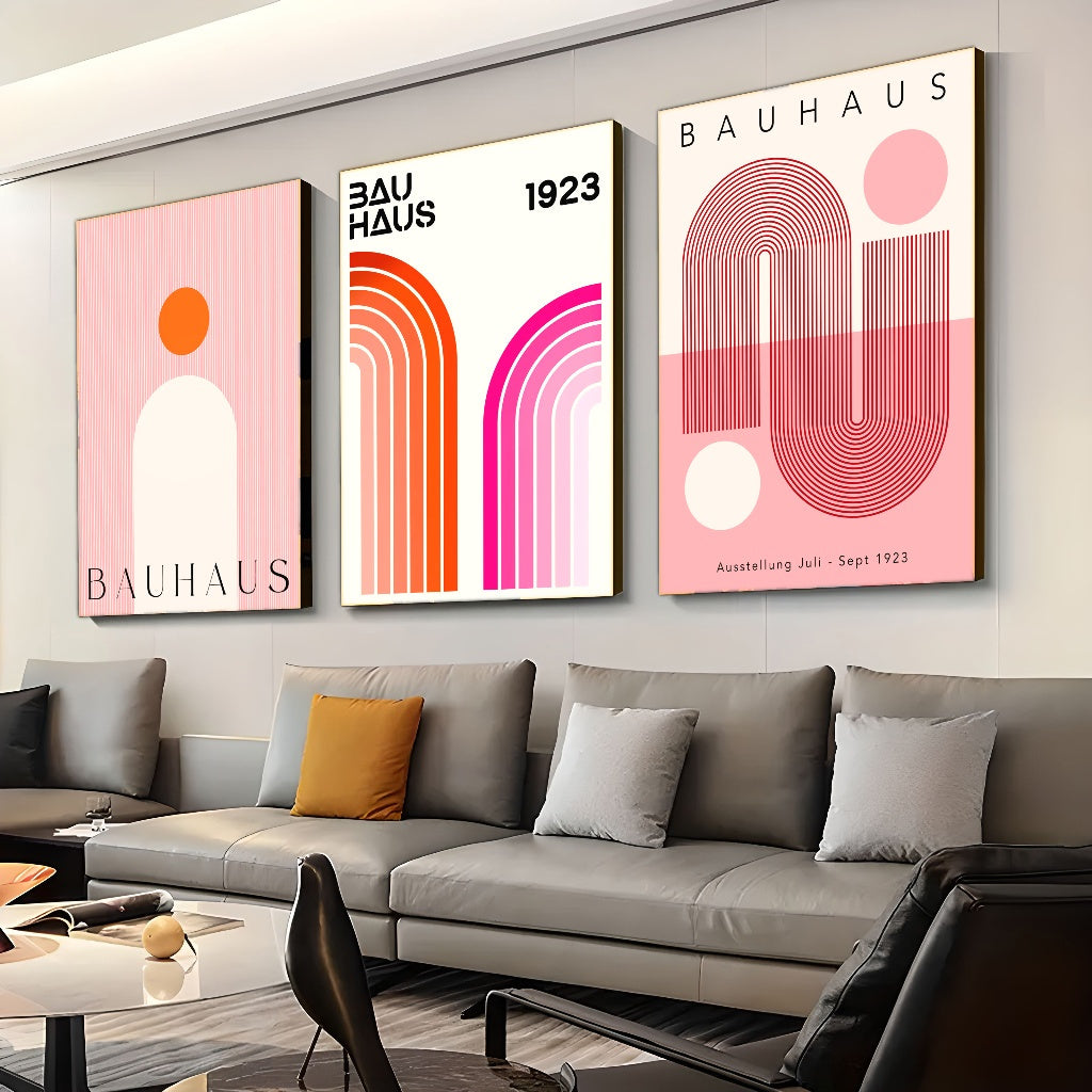 Bauhaus 1919 Canvas Art Set