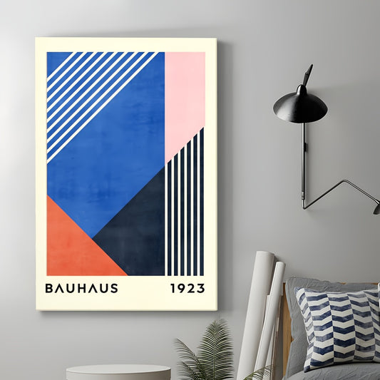 Bauhaus Geometric Canvas Art