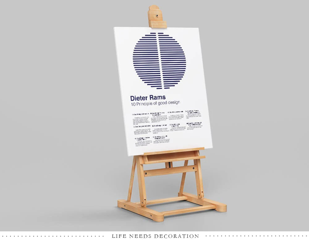 Dieter Rams Design Principles Poster
