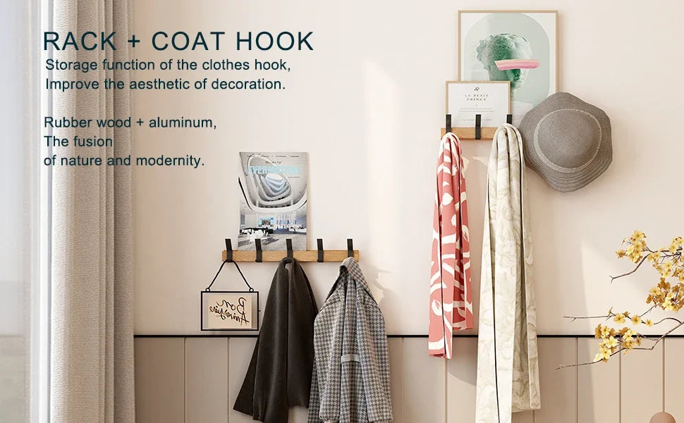 Nordic Wall Mounted Coat Rack