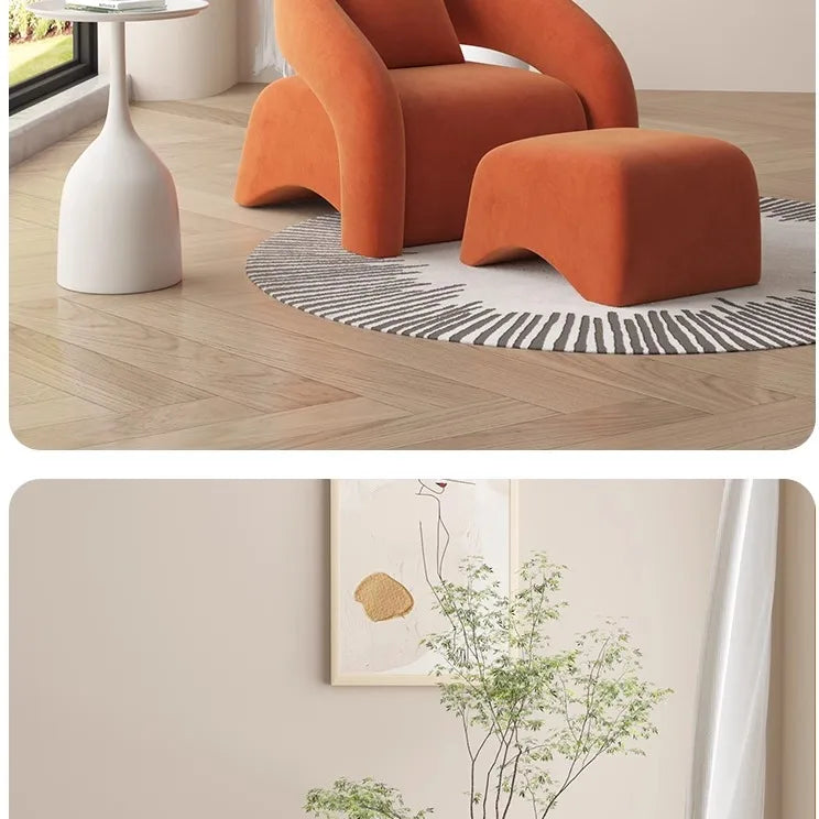 Ergonomic Nordic Lounge Chair