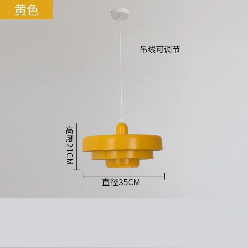 Medieval Retro Orange Pendant Lamp