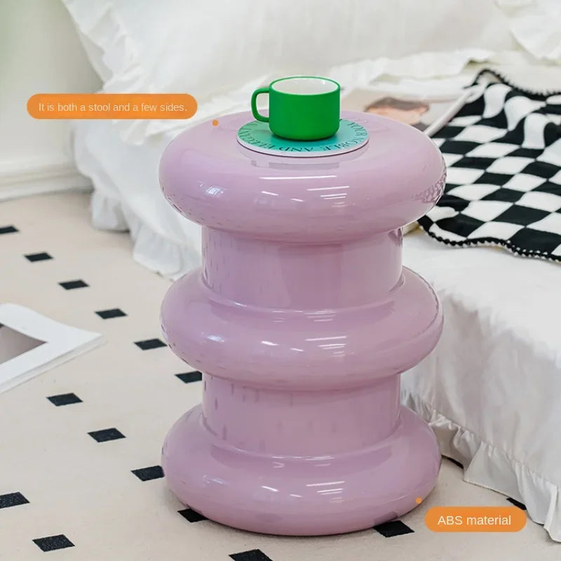 Nordic Minimalist Low Stool