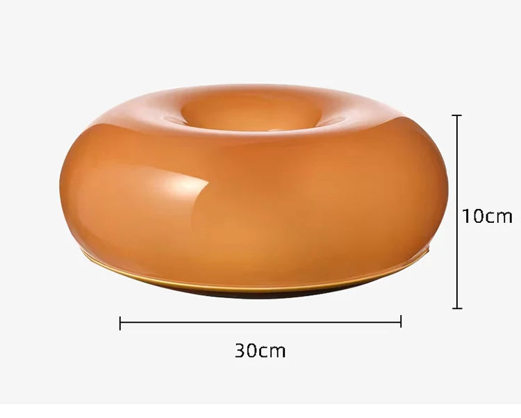 Orange Donut Wall Lamp