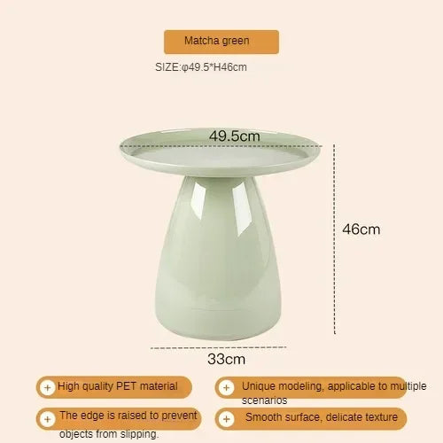 Nordic Round Bedside Table