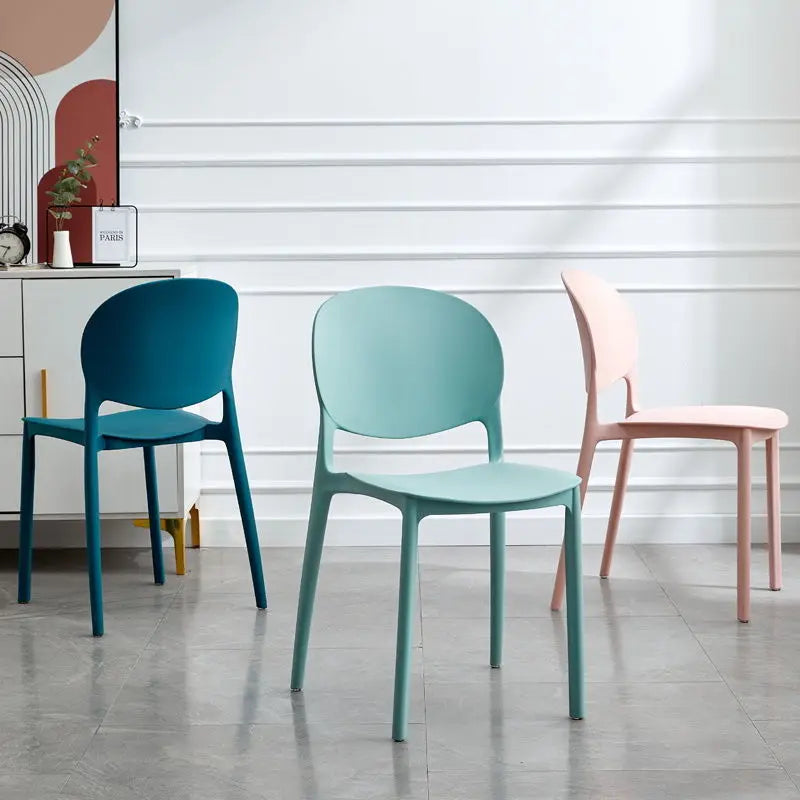 Foldable Nordic Dining Chair