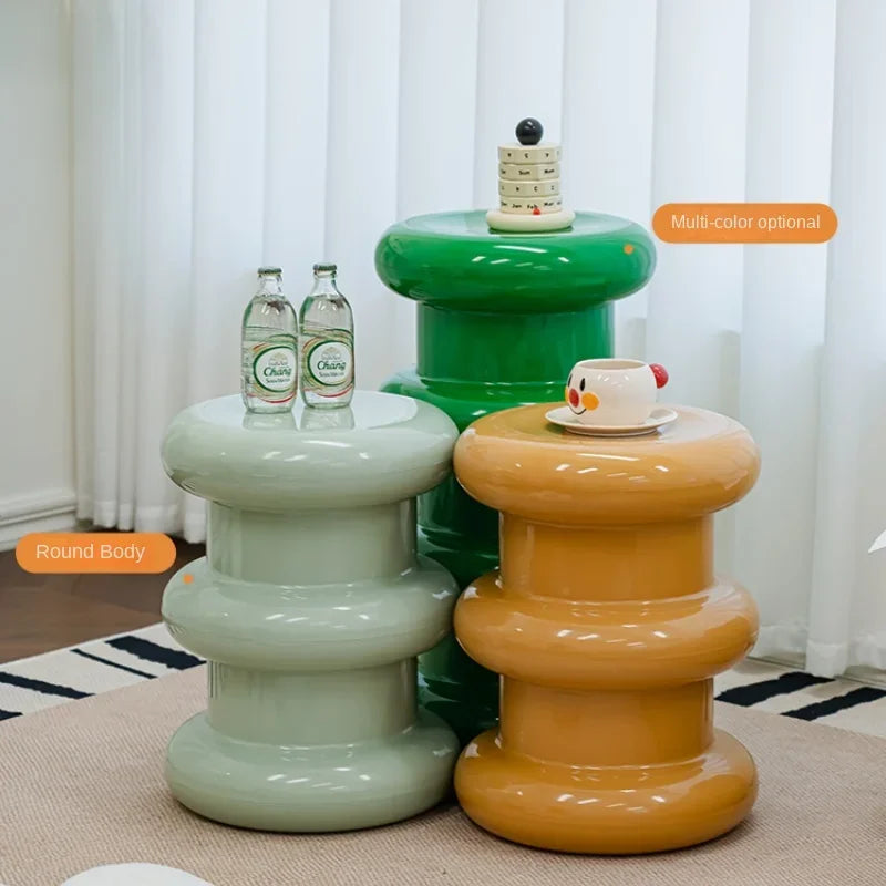 Nordic Minimalist Low Stool