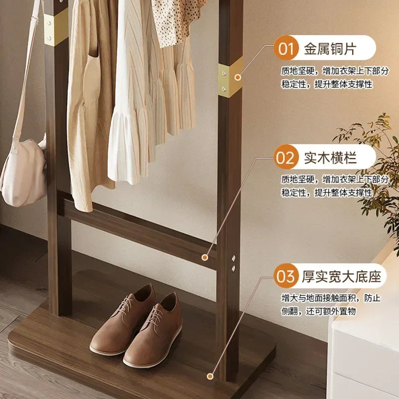 Nordic Wooden Coat Stand