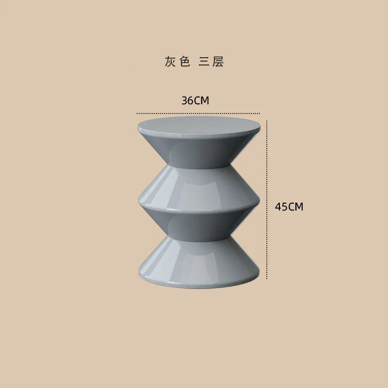 Nordic Stackable Round Stool
