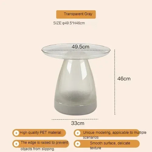 Nordic Round Bedside Table