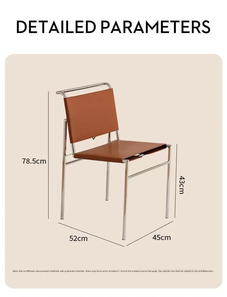 Italian Leather Dining Chair