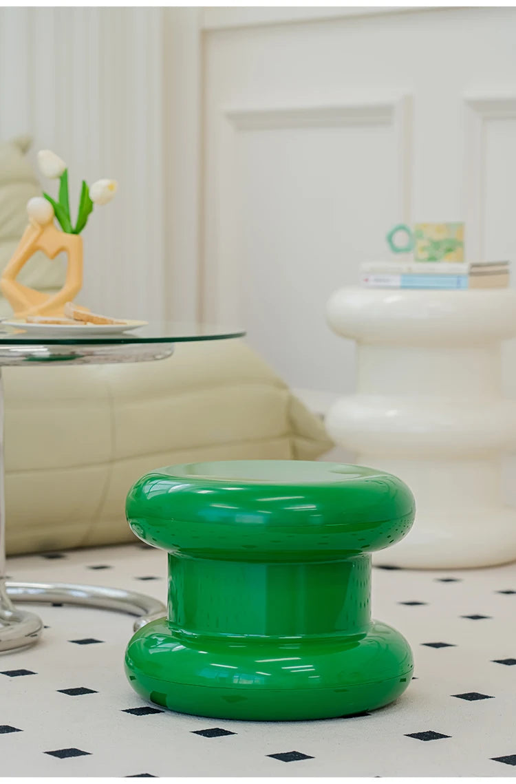 Nordic Minimalist Low Stool