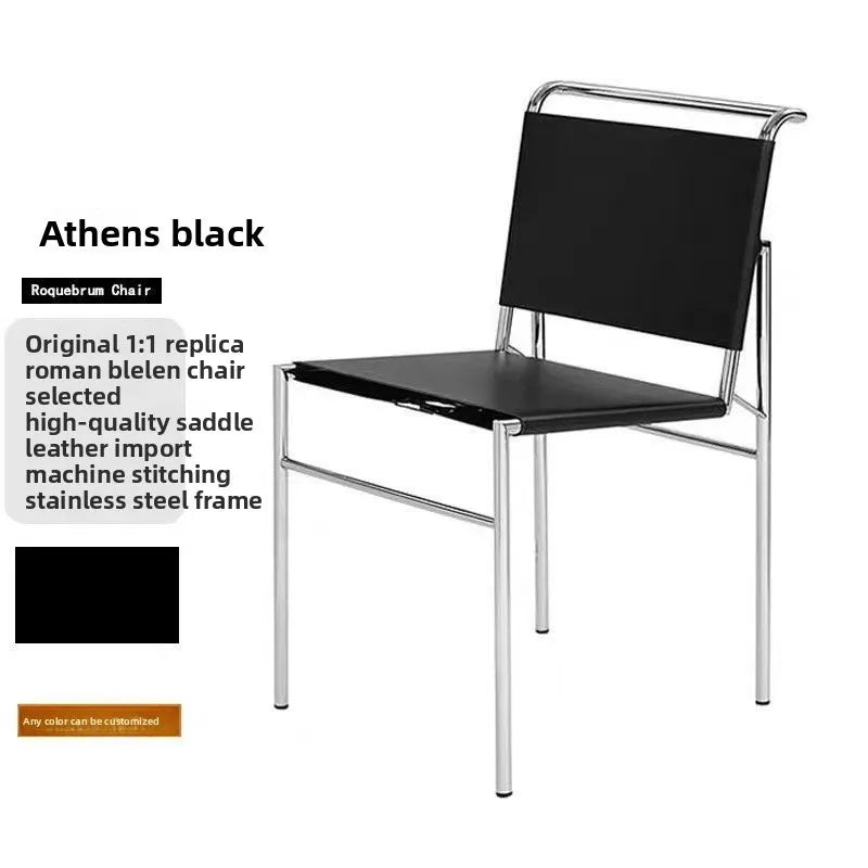 Italian Leather Dining Chair