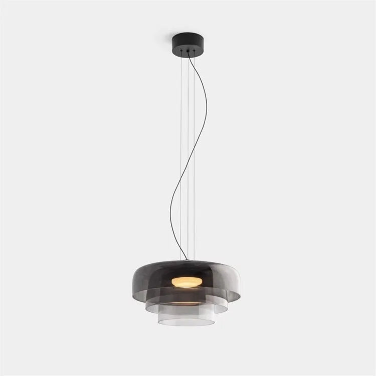 Vintage Glass Lampshade Pendant