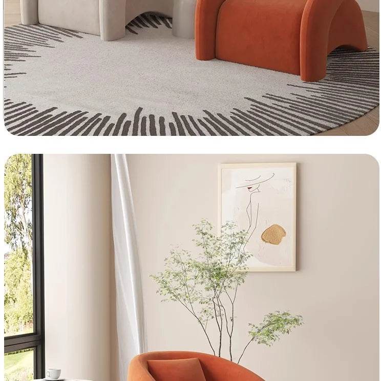 Ergonomic Nordic Lounge Chair