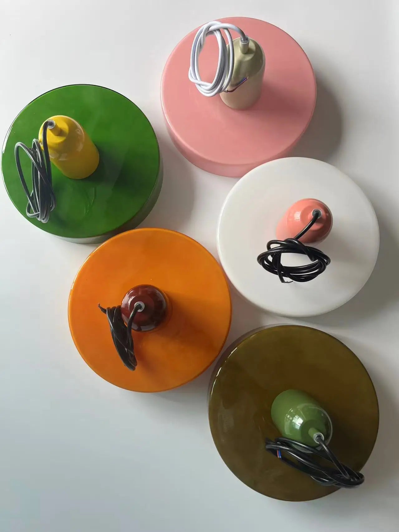 Nordic Retro Glass Pendant Lamp