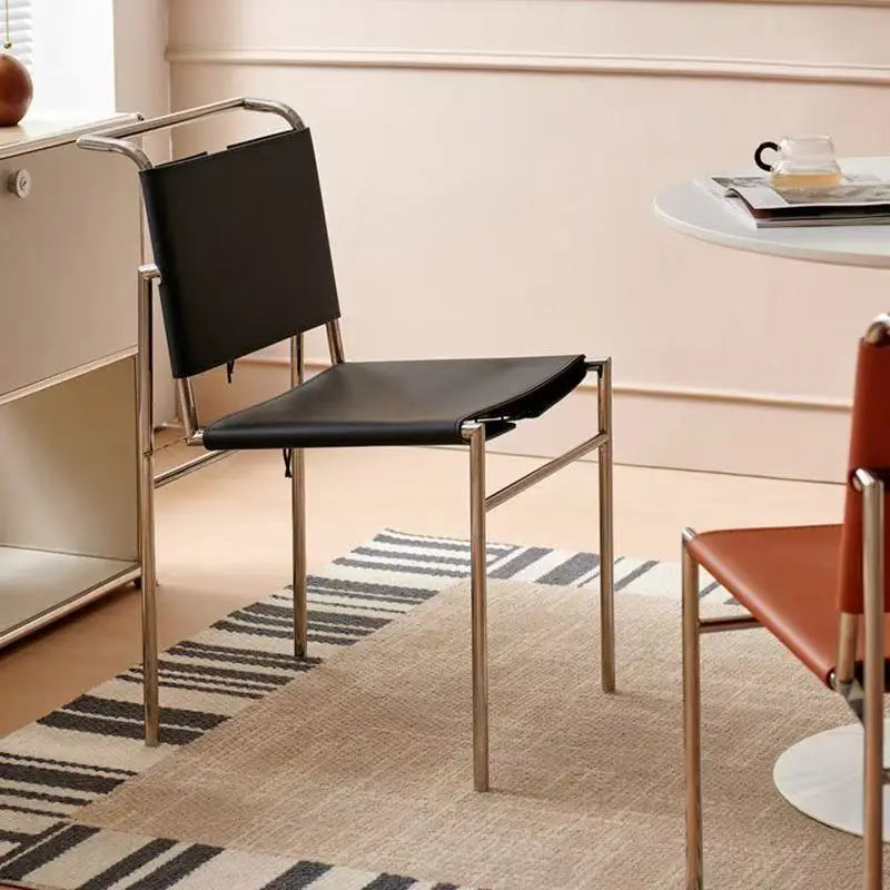 Italian Leather Dining Chair