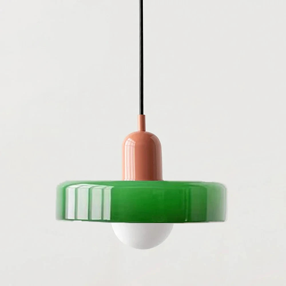 Nordic Retro Glass Pendant Lamp