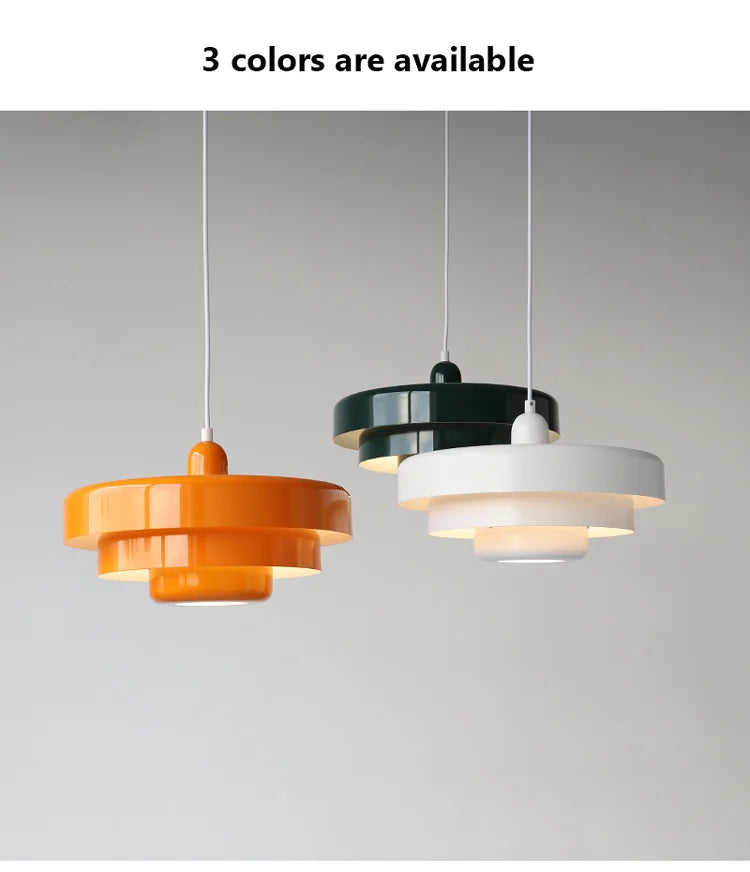 Medieval Retro Orange Pendant Lamp