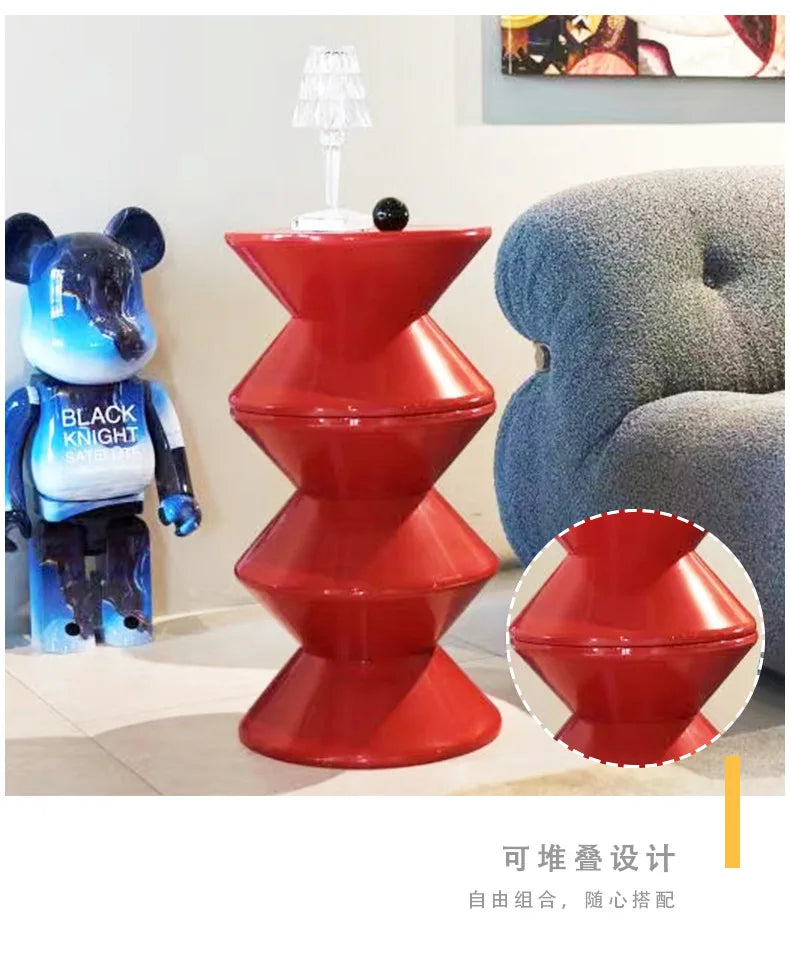 Nordic Stackable Round Stool