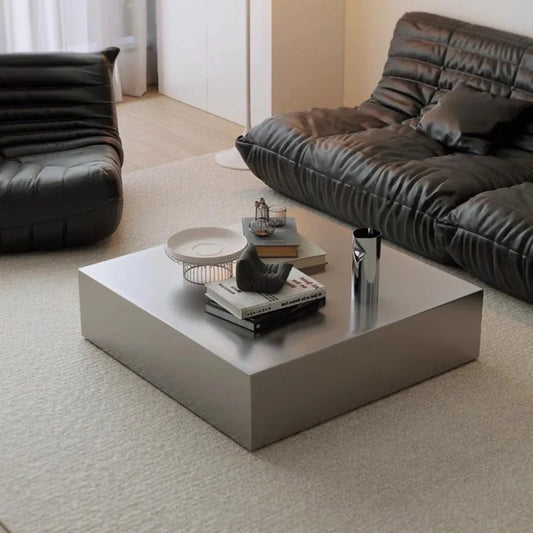 Square Industrial Coffee Table