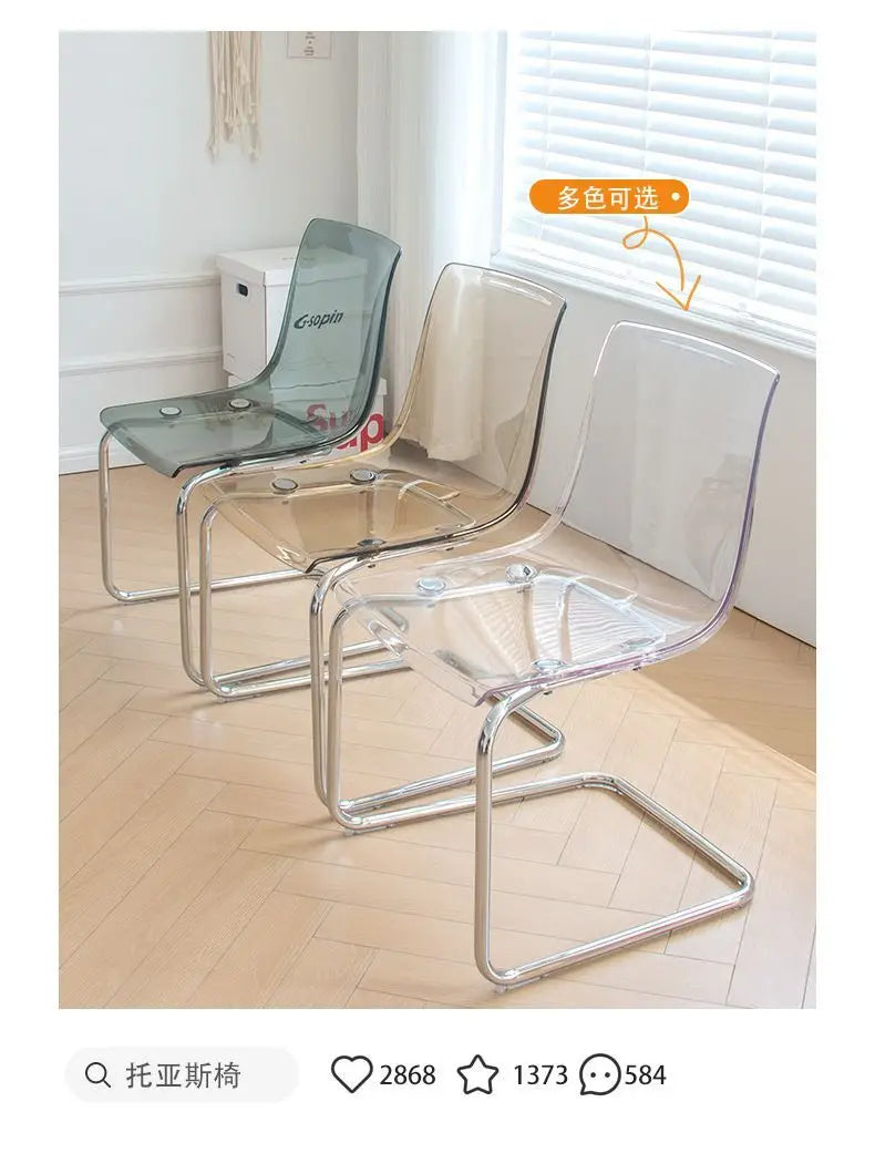 Nordic Acrylic Dining Chairs