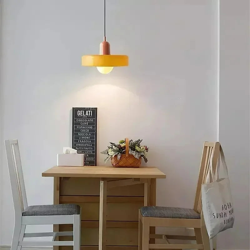 Nordic Retro Glass Pendant Lamp