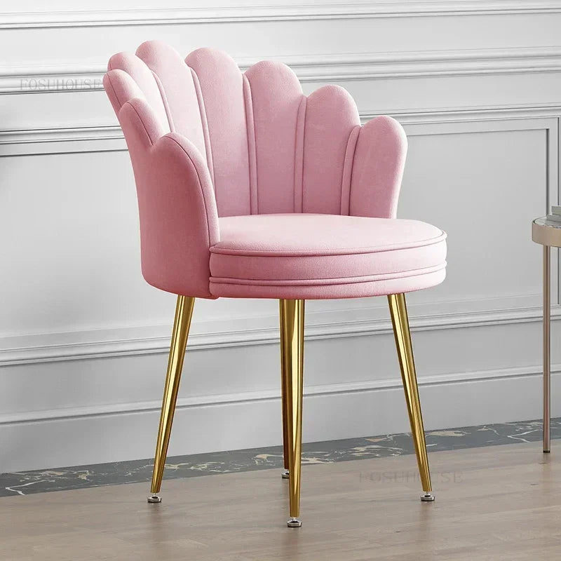 Nordic Fabric Backrest Chair