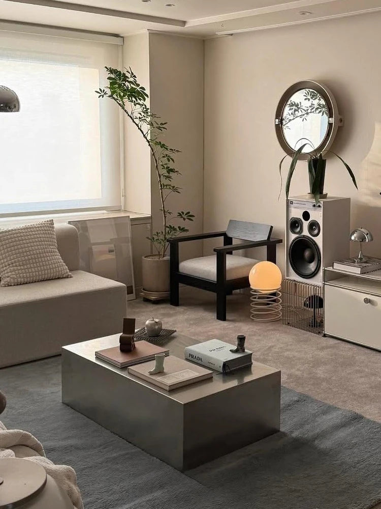 Square Industrial Coffee Table