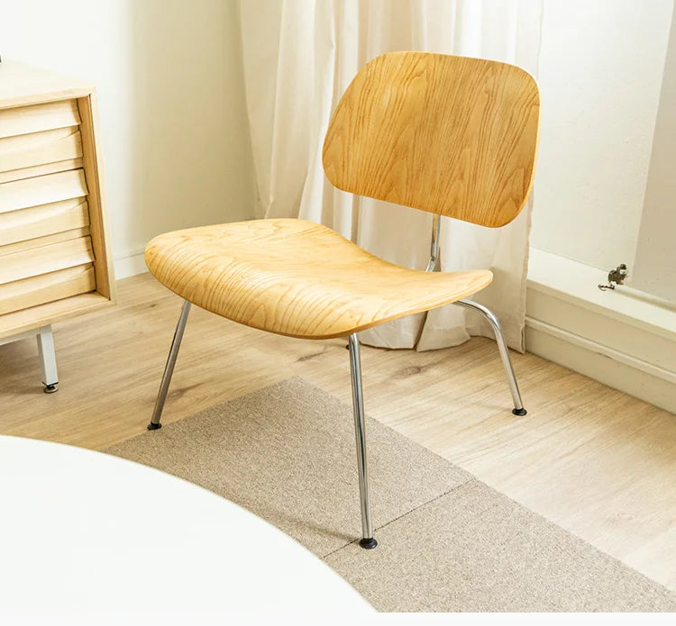 Eames-Style Plywood Lounge Chair