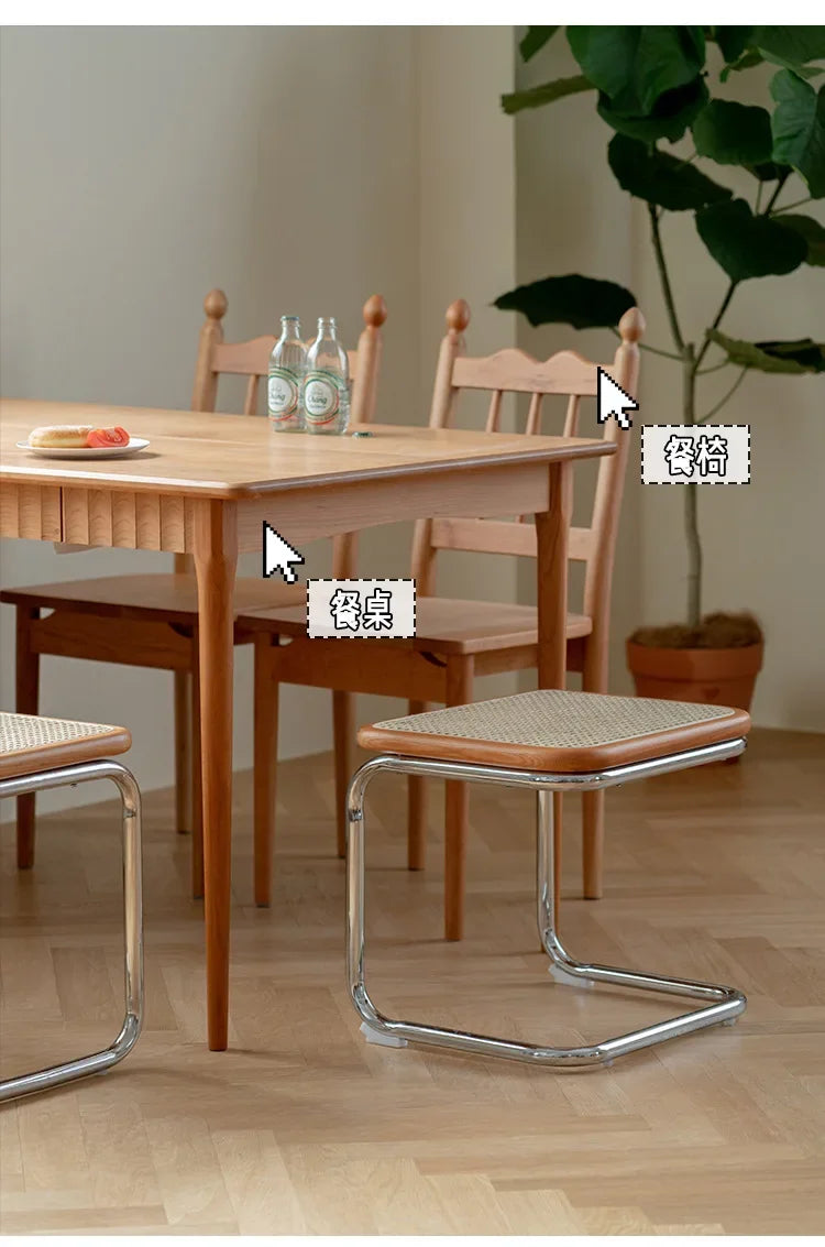 Nordic Rattan Bench
