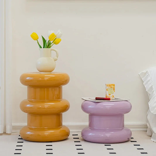 Nordic Minimalist Low Stool